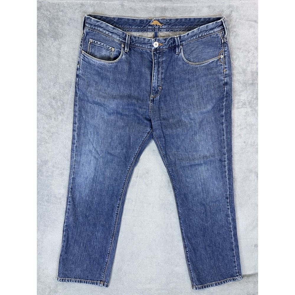 Tommy Bahama Jeans Mens‎ 40x30 Blue Medium Wash Straight Leg Standard Fit